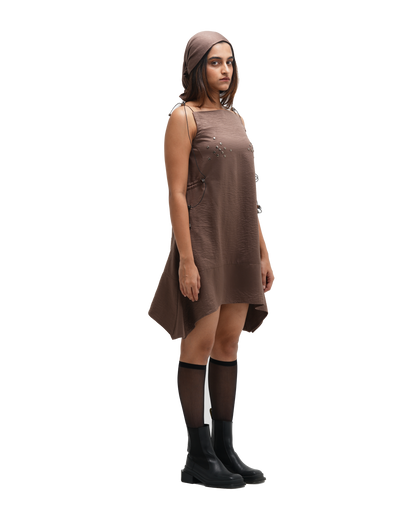 RUCH HOUR MINI DRESS