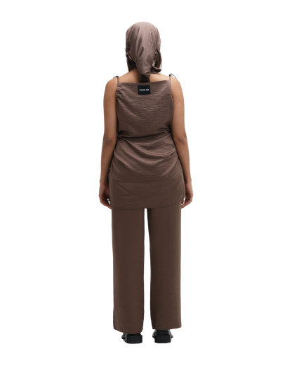 RUCH HOUR MINI DRESS WITH PANT