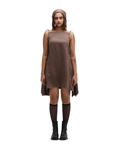 RUCH HOUR MINI DRESS