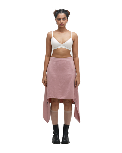 RUCH HOUR SKIRT - PINK