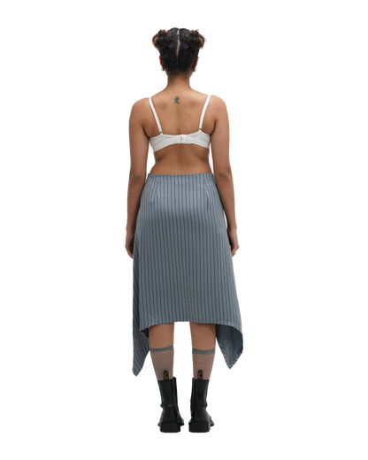 RUCH HOUR SKIRT - BLUE