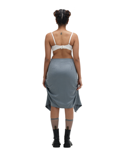 RUCH HOUR SKIRT - BLUE