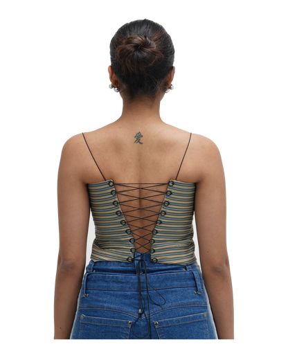 SPAGHETTI WRAP TOP