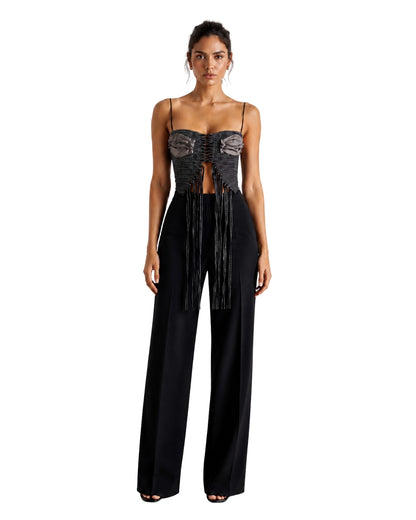 SPAGHETTI WRAP TOP